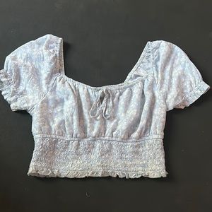 Floral hollister top